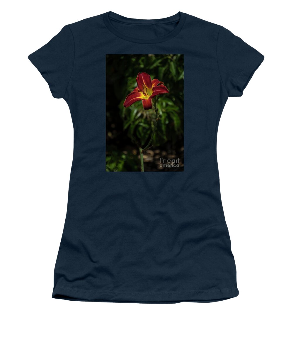 Flower Women's T-Shirt featuring the photograph Tiger Day Lily by Alex Morales