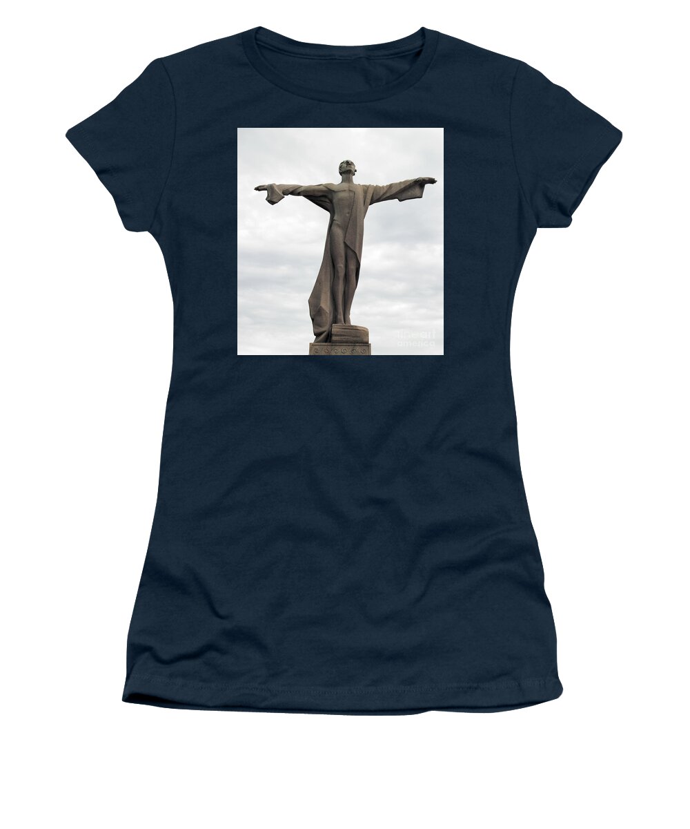 2008 Women's T-Shirt featuring the photograph Titanic Memorial, 2008 by Carol Highsmith