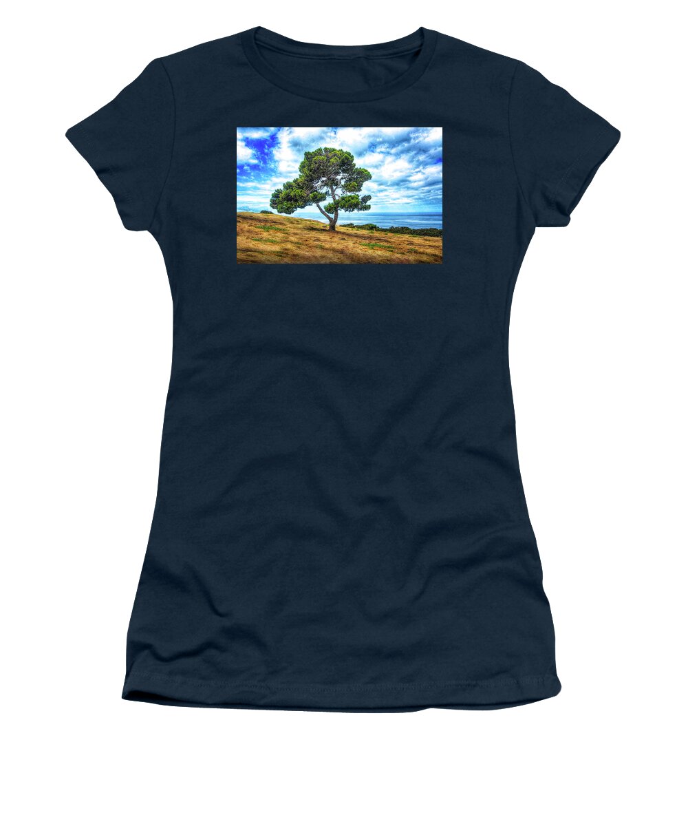 Tree Women's T-Shirt featuring the photograph Tree Location Location Location by Joseph Hollingsworth