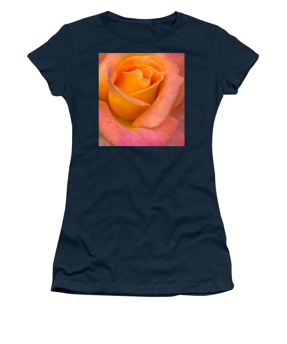 Rose Women's T-Shirt featuring the photograph Vertical Rose by Anamar Pictures
