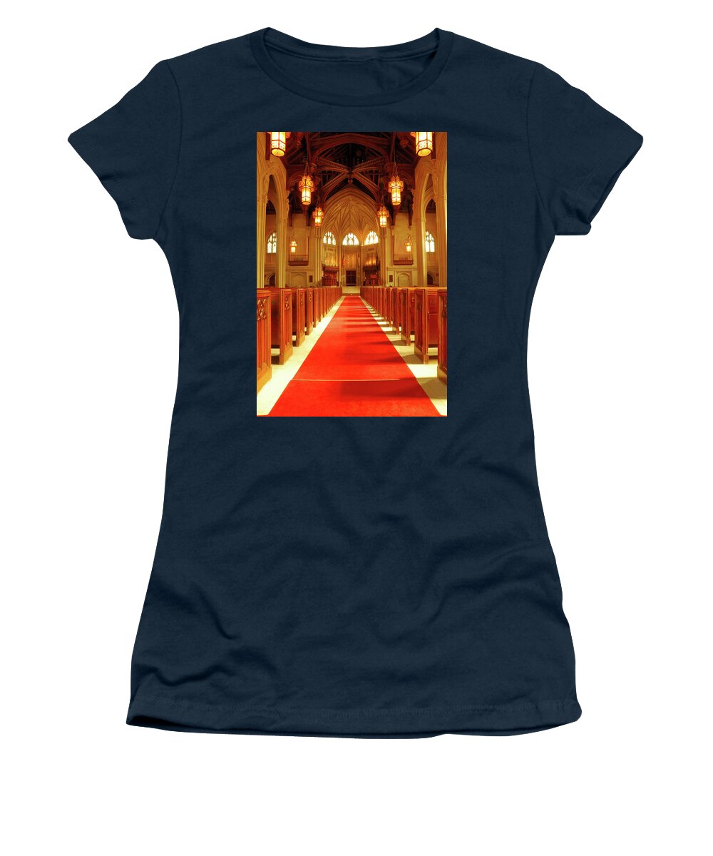Kirk Women's T-Shirt featuring the photograph Walk of Faith by Paul Mangold