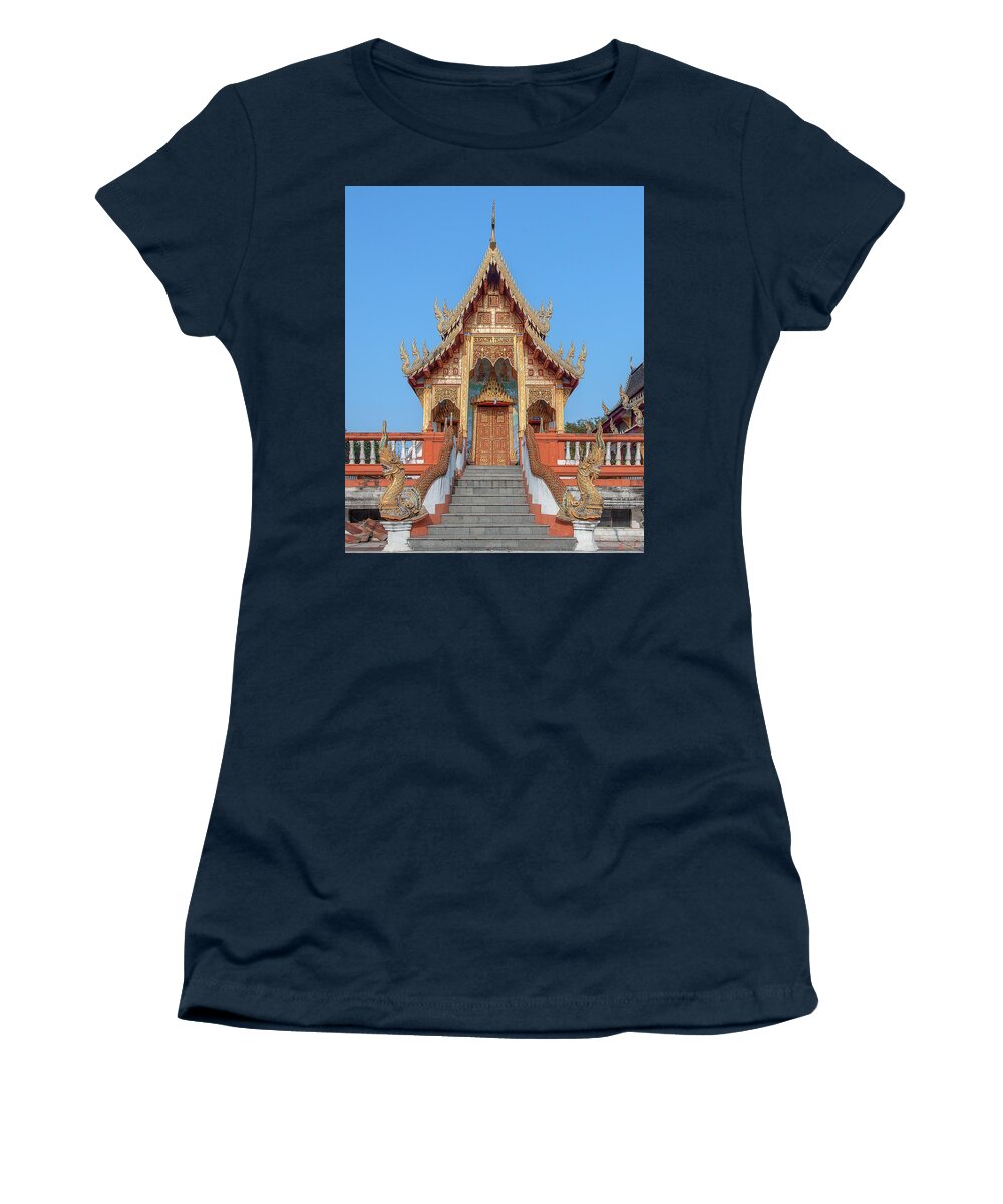 Scenic Women's T-Shirt featuring the photograph Wat Nong Tong Phra Wihan DTHCM2639 by Gerry Gantt