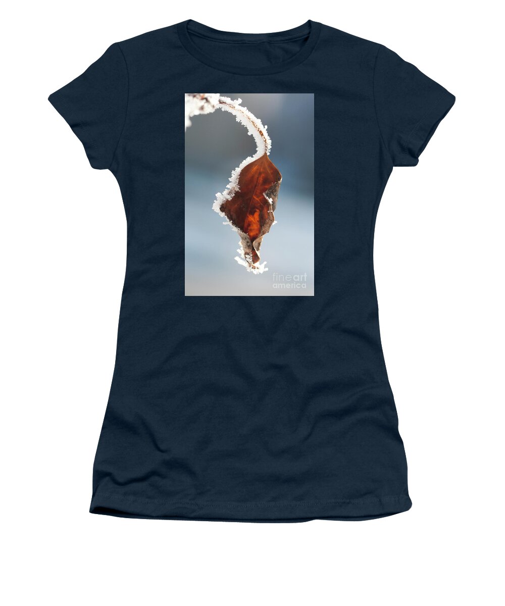 Colorado Women's T-Shirt featuring the photograph Wither and Frost by Julia McHugh