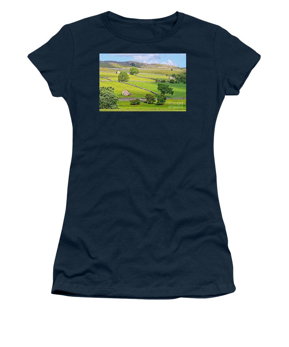 Yorkshire Women's T-Shirt featuring the photograph Yorkshire Dales by Martyn Arnold