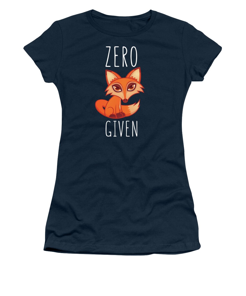Animal Women's T-Shirt featuring the digital art Zero Fox Given by John Schwegel