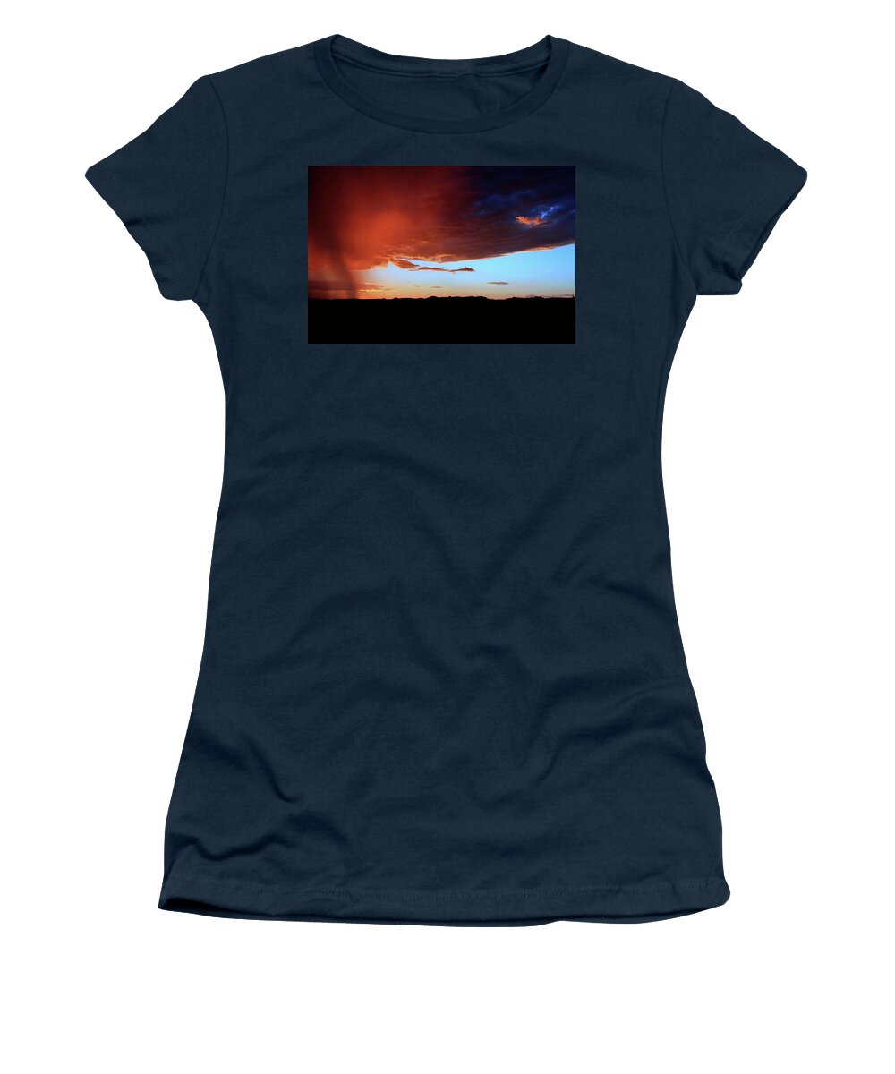 Arizona Women's T-Shirt featuring the photograph Angel Over Monsoon by Gene Taylor