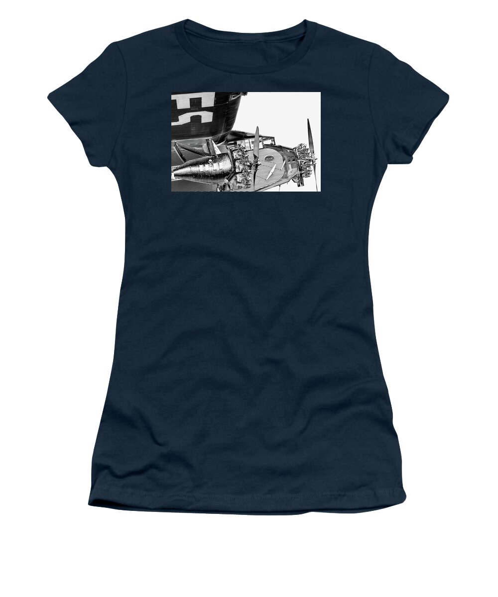 Trimotor Women's T-Shirt featuring the photograph Ford Tri-Motor #1 by Chris Buff
