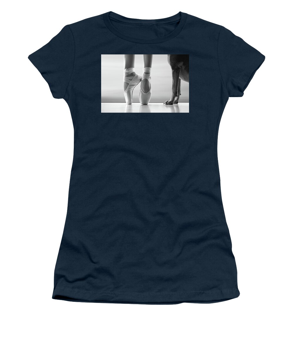 Dance Women's T-Shirt featuring the photograph Shall We Dance by Laura Fasulo