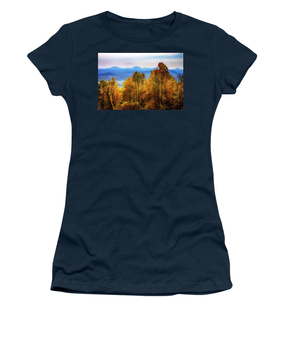 Color Women's T-Shirt featuring the photograph Shenandoah Valley -1 #2 by Alan Hausenflock