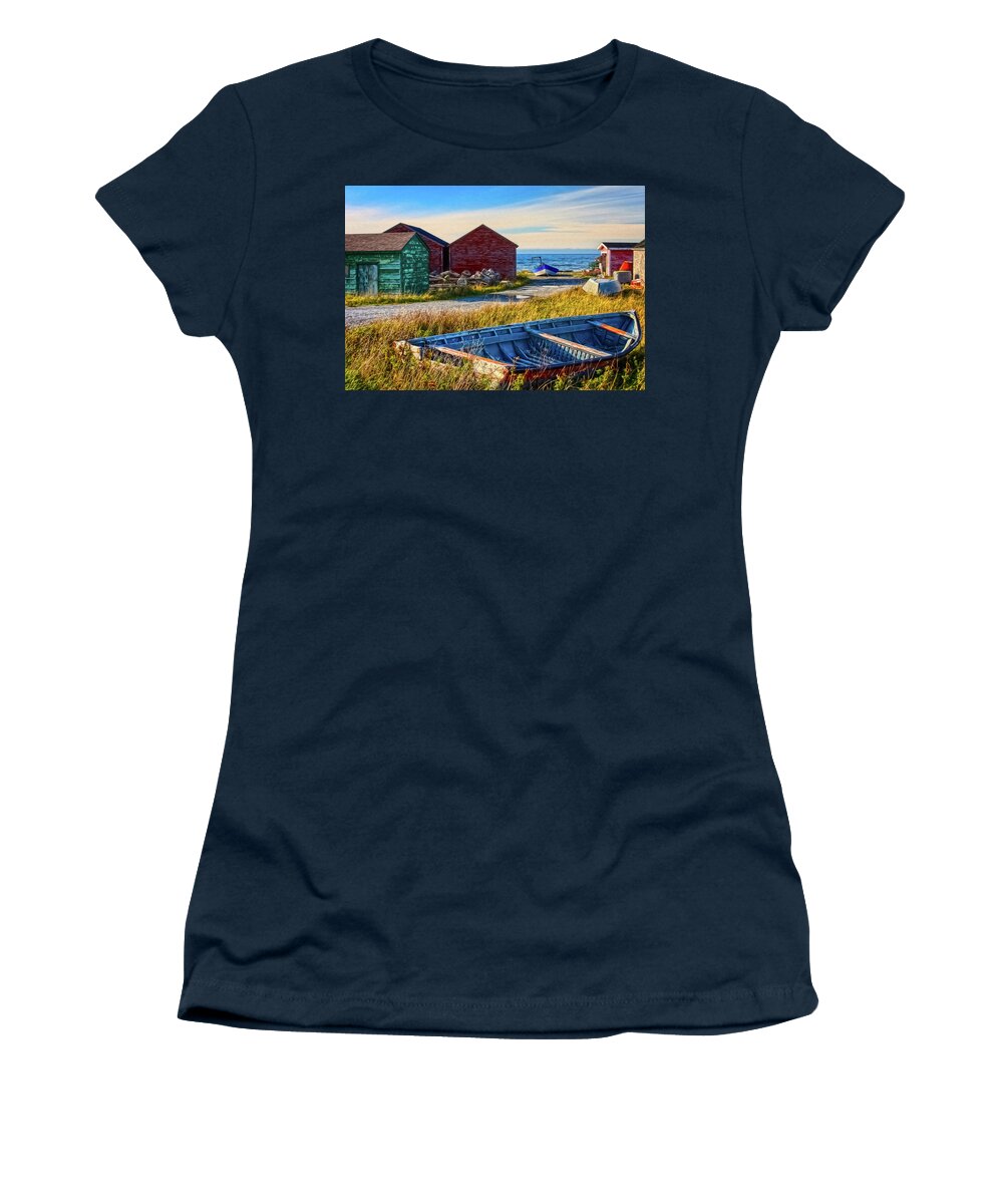 Gros Morne Women's T-Shirt featuring the photograph Gros Morne National Park, Canada by Tatiana Travelways