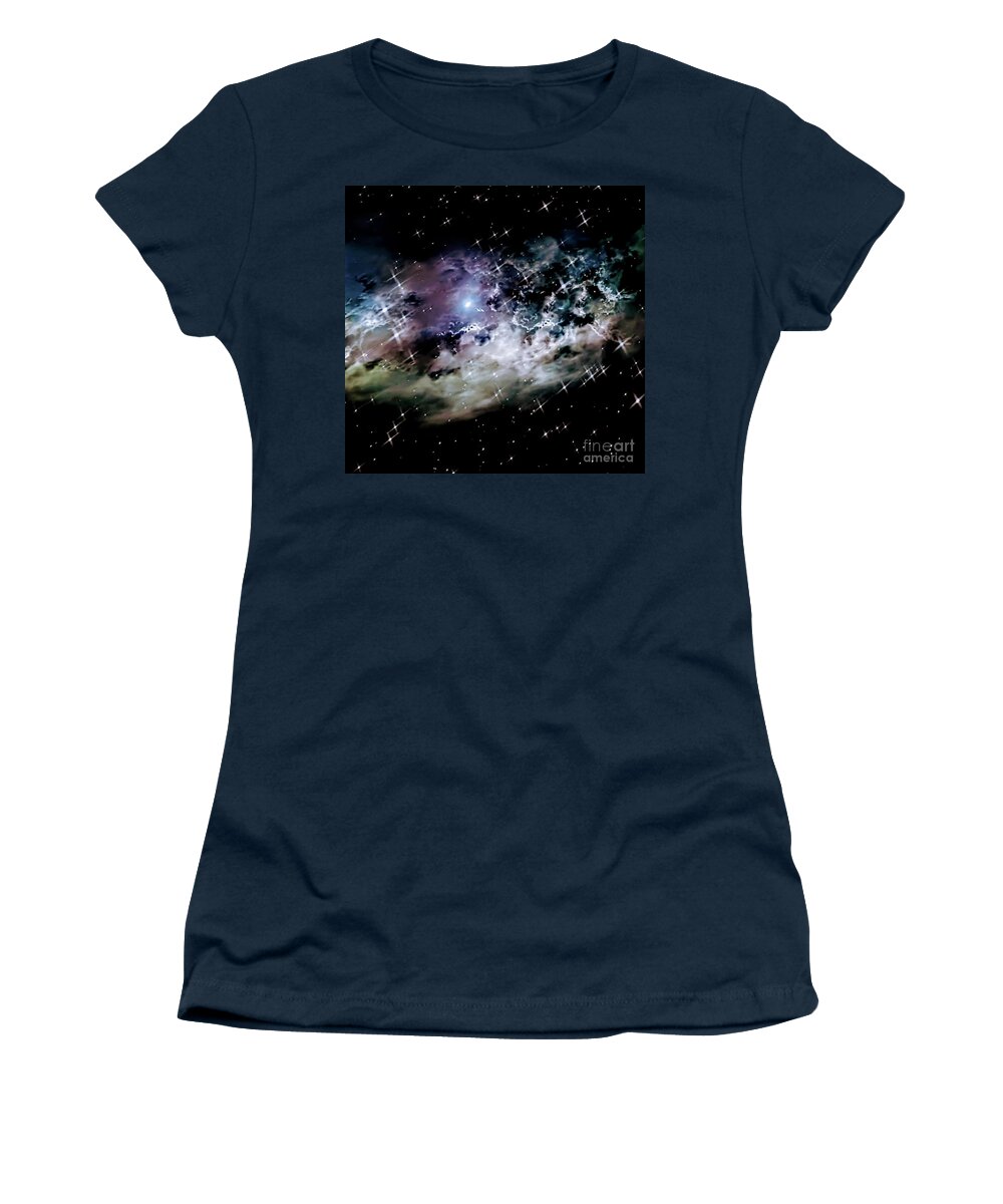 Flower Women's T-Shirt featuring the photograph Universe Collection #2 by Yvonne Padmos