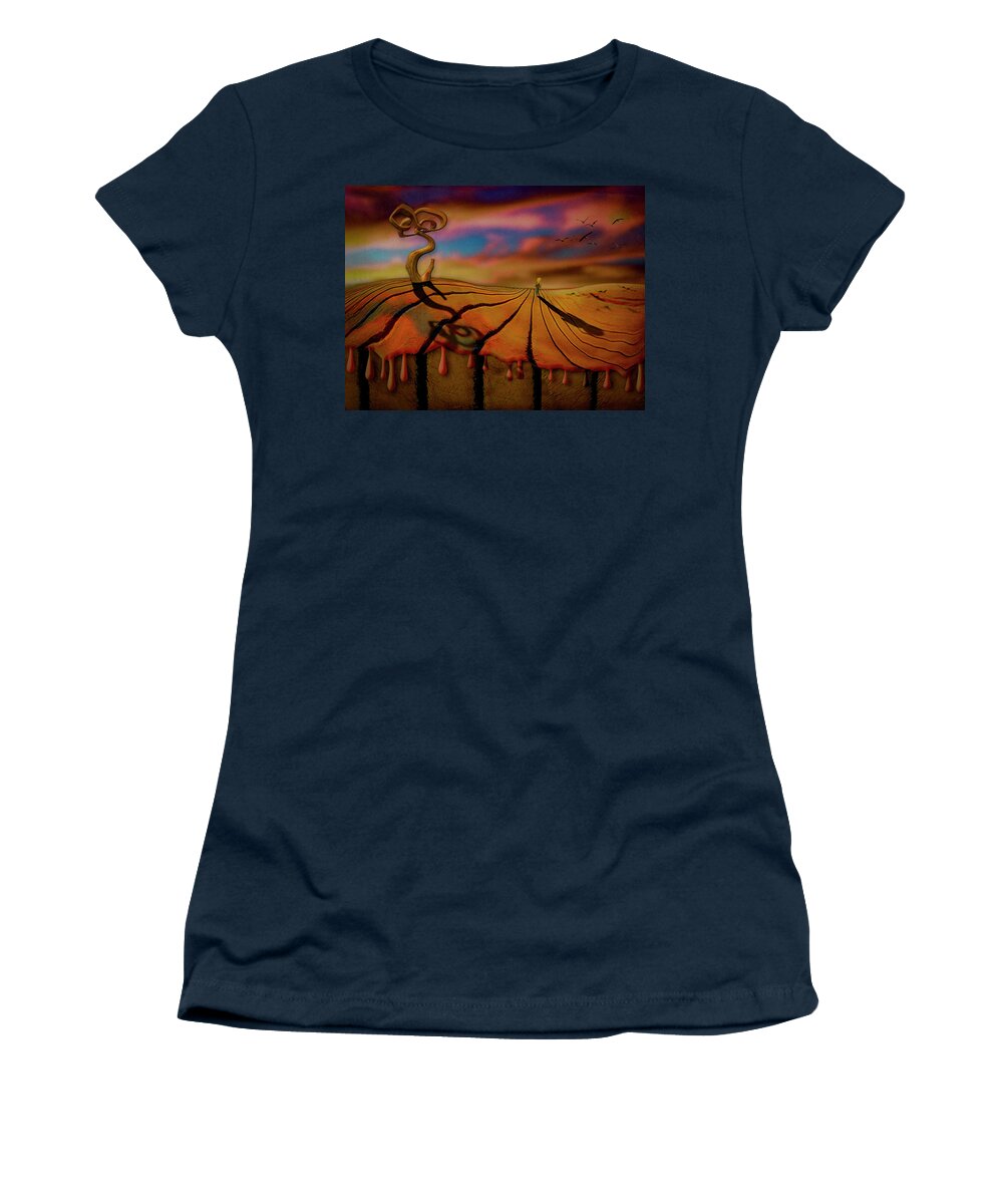 Photography Women's T-Shirt featuring the photograph 2121 by Paul Wear