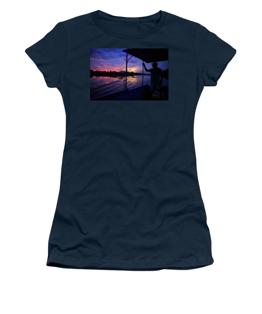 Mompox Women's T-Shirt featuring the photograph Mompox Bolivar Colombia #4 by Tristan Quevilly