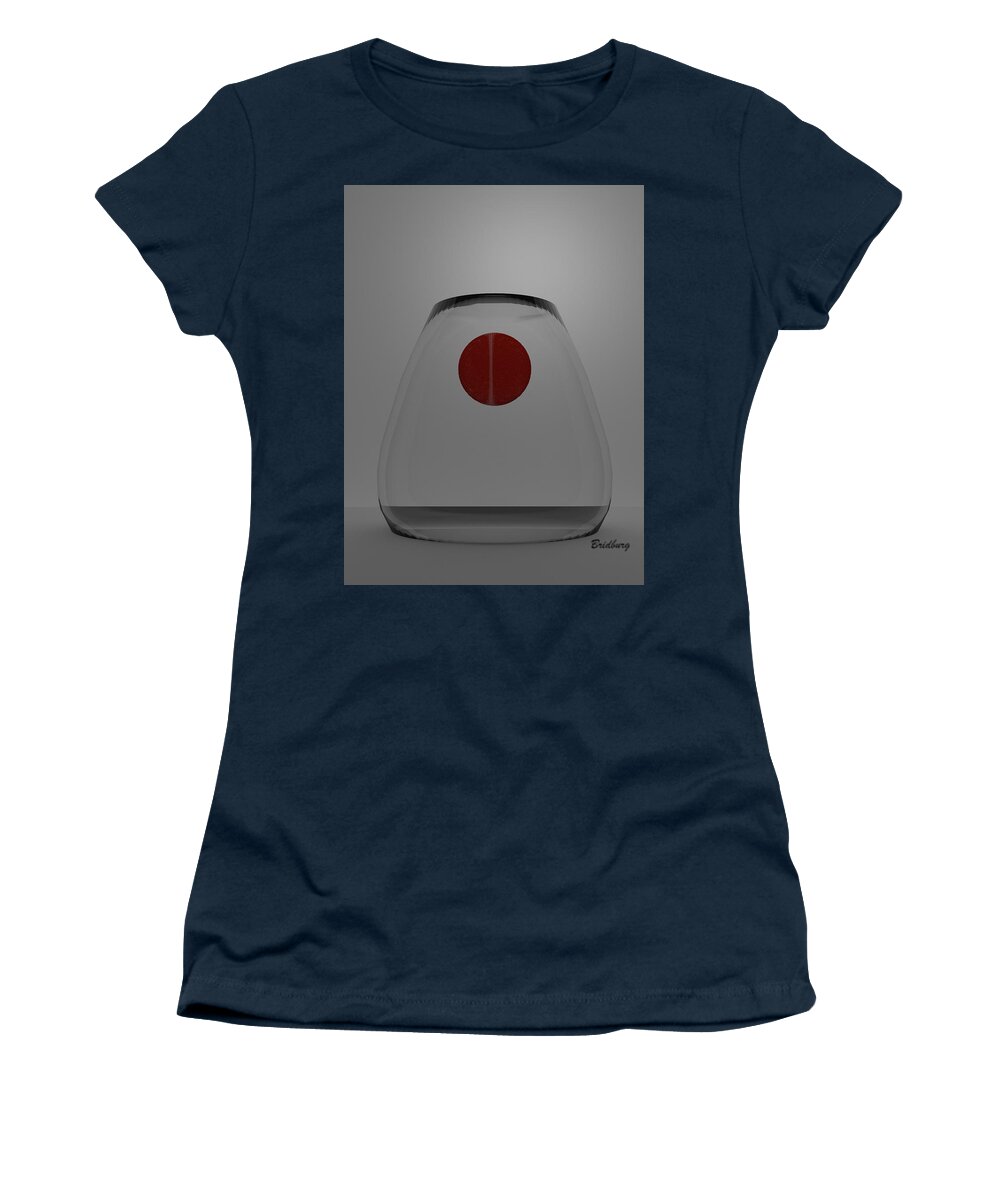 Nft Women's T-Shirt featuring the digital art 701 Citronella by David Bridburg