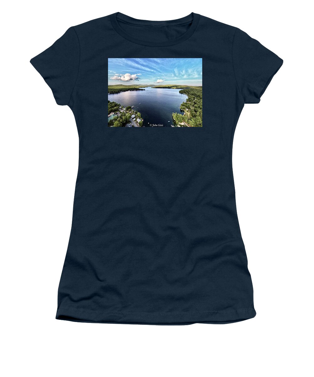  Women's T-Shirt featuring the photograph Merrymeeting #9 by John Gisis