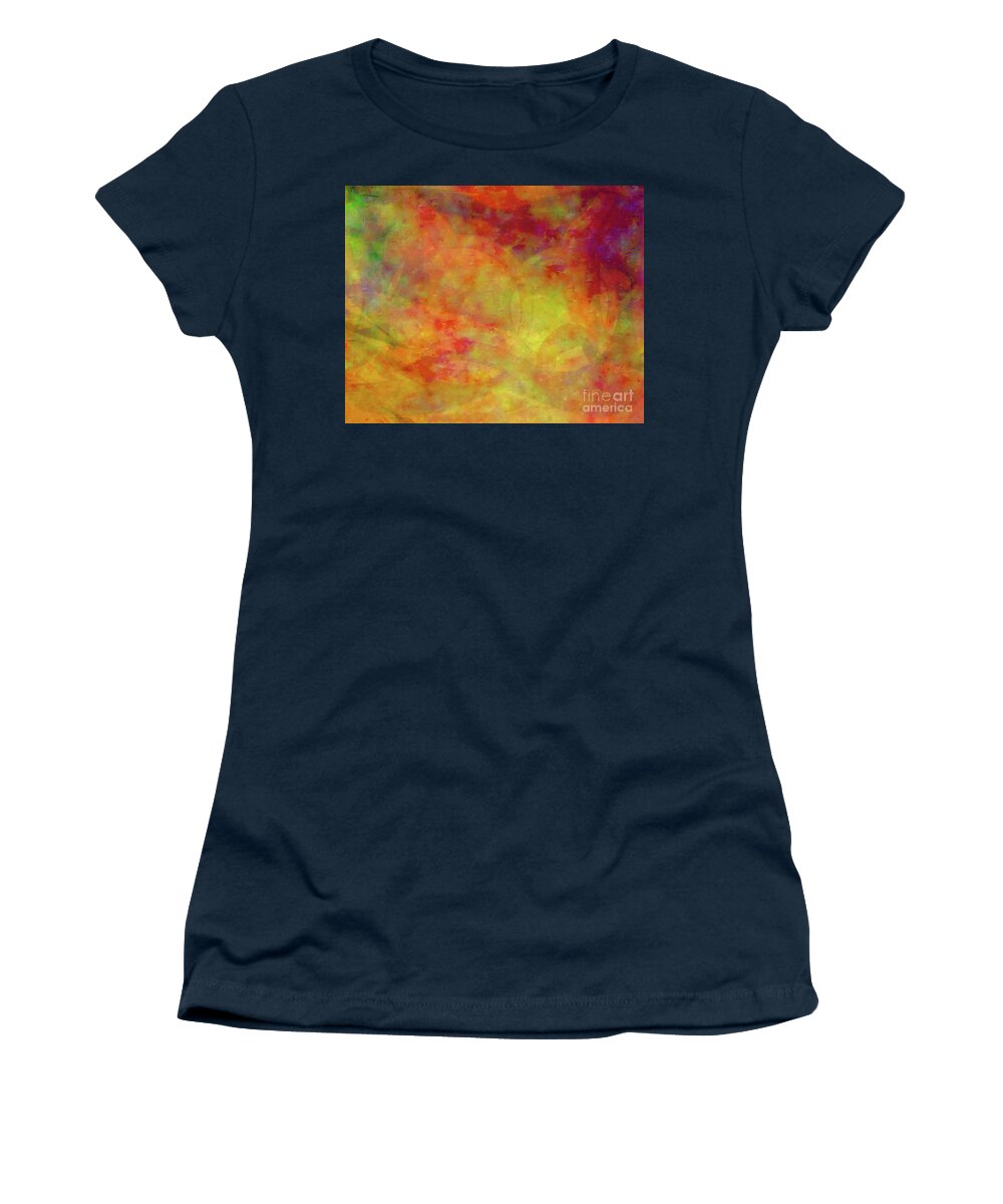 A-fine-art Women's T-Shirt featuring the mixed media A Covenant by Catalina Walker