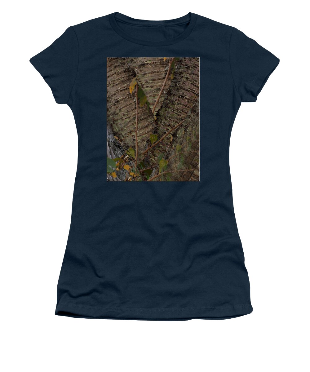 Tree Women's T-Shirt featuring the digital art A Tree by Leon deVose