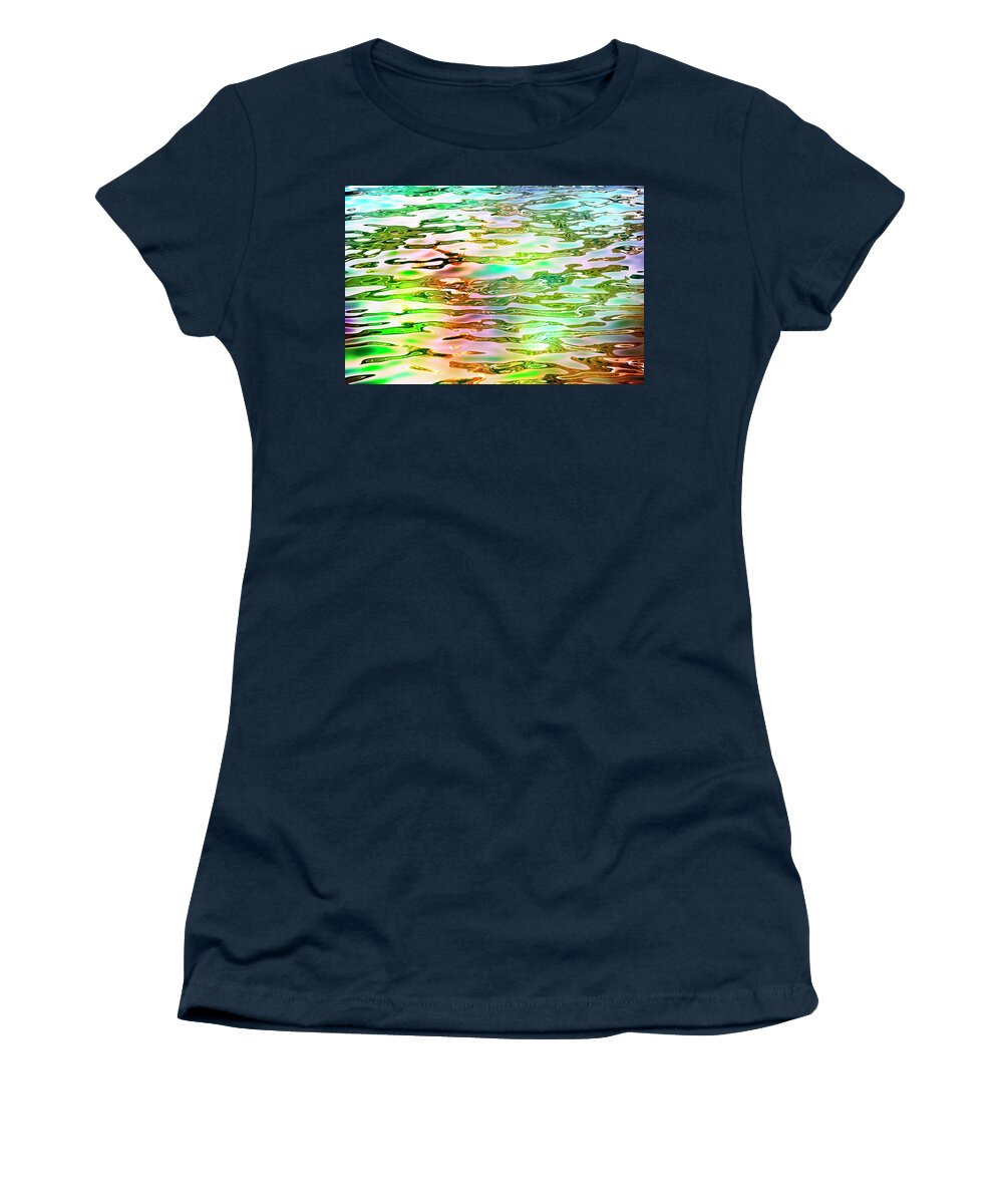 Abstract Photography Women's T-Shirt featuring the photograph Abstraction 43 by Mary Mansey