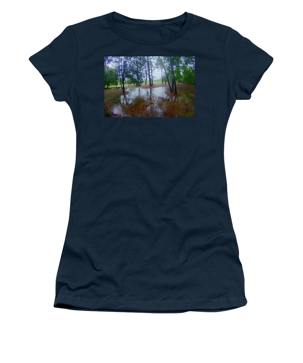 Rain Women's T-Shirt featuring the photograph After the Rain by Catherine Wilson
