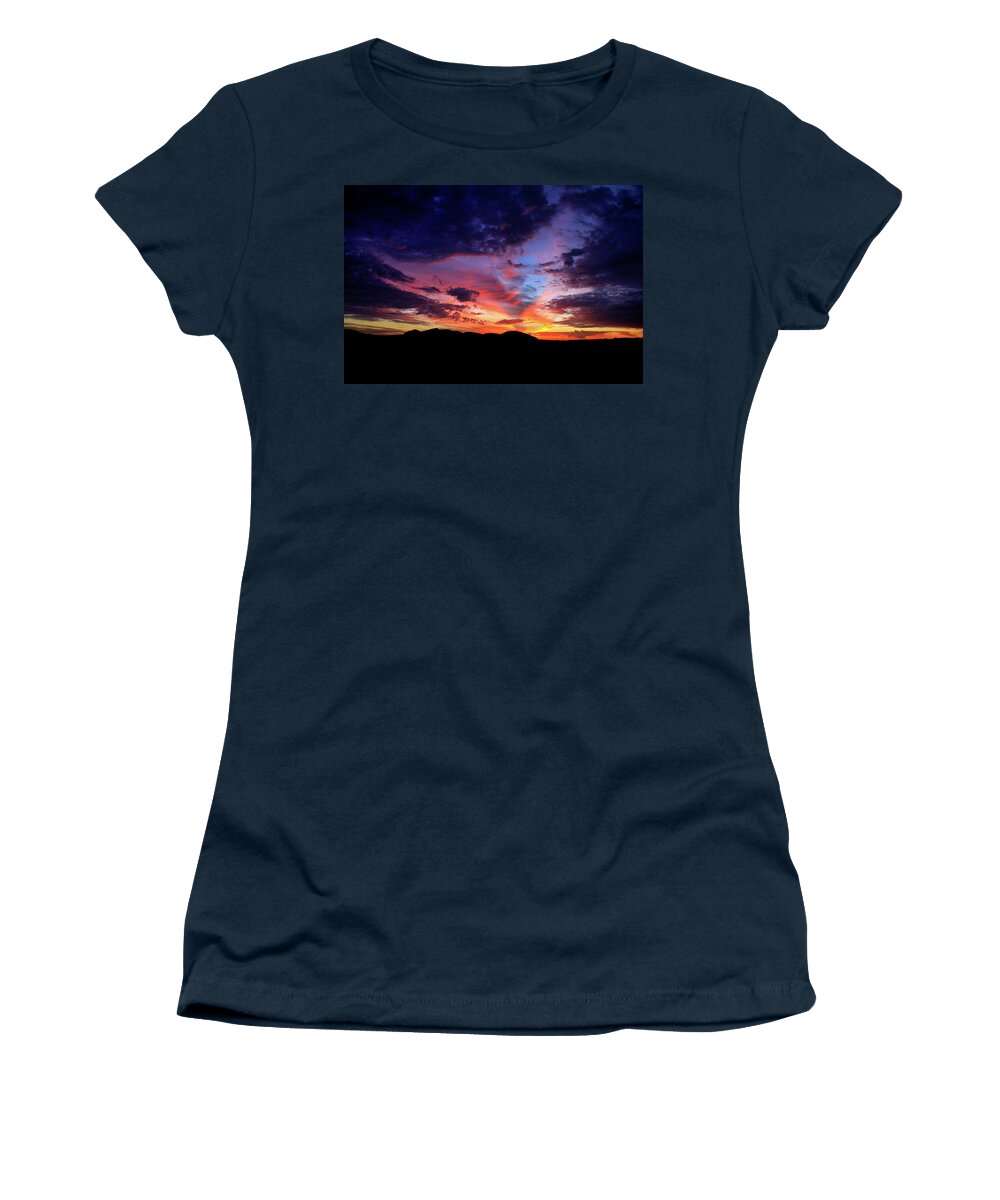Arizona Women's T-Shirt featuring the photograph After The Storm - Dark Sky by Gene Taylor