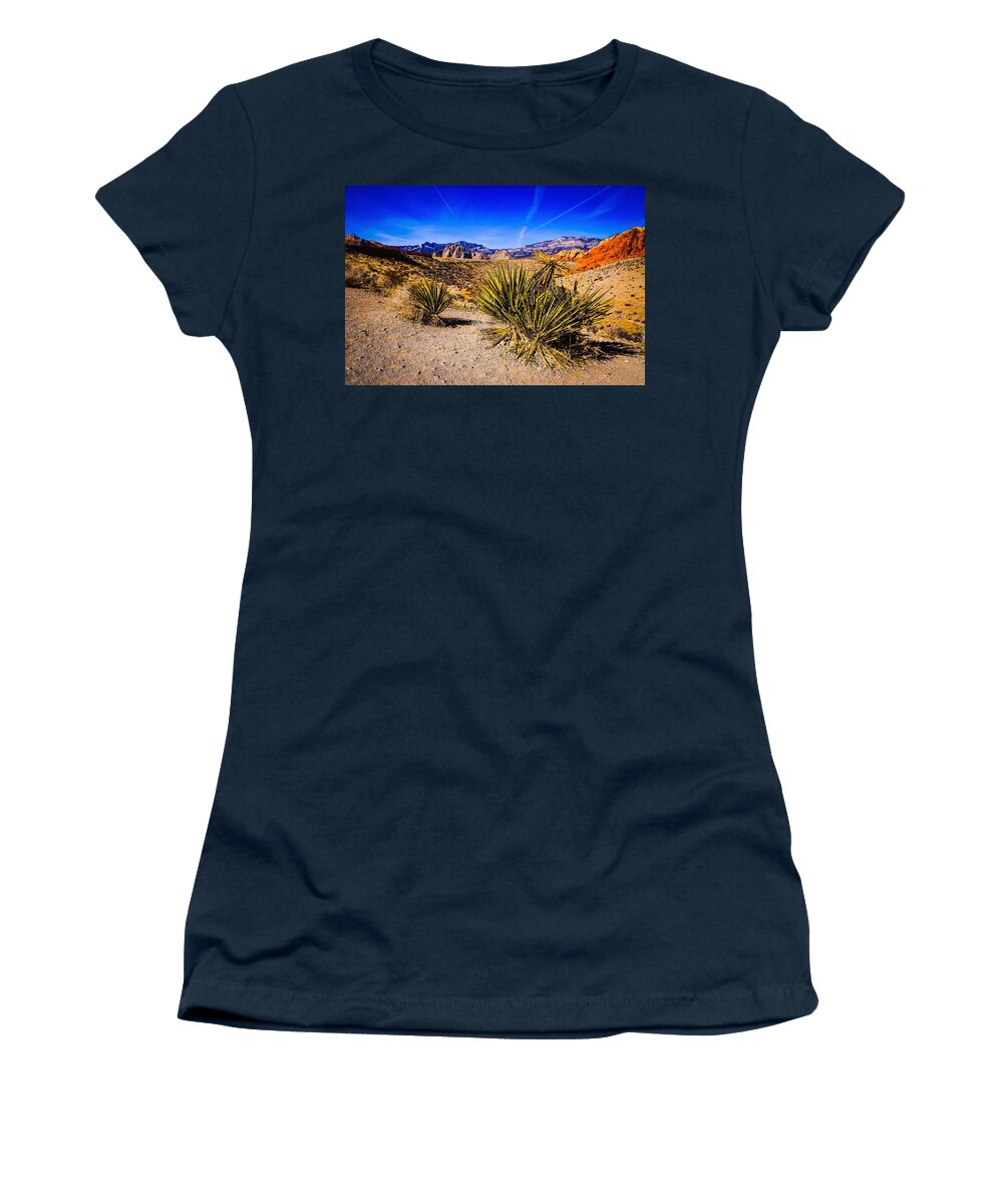  Women's T-Shirt featuring the photograph Alien Scape 4 by Rodney Lee Williams