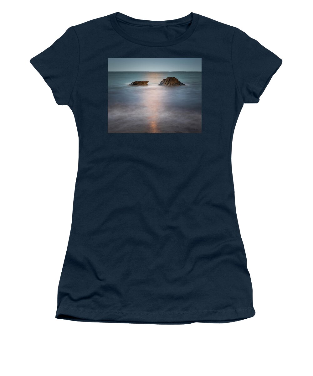 Westport Women's T-Shirt featuring the photograph Allens Pond XXIV Color by David Gordon