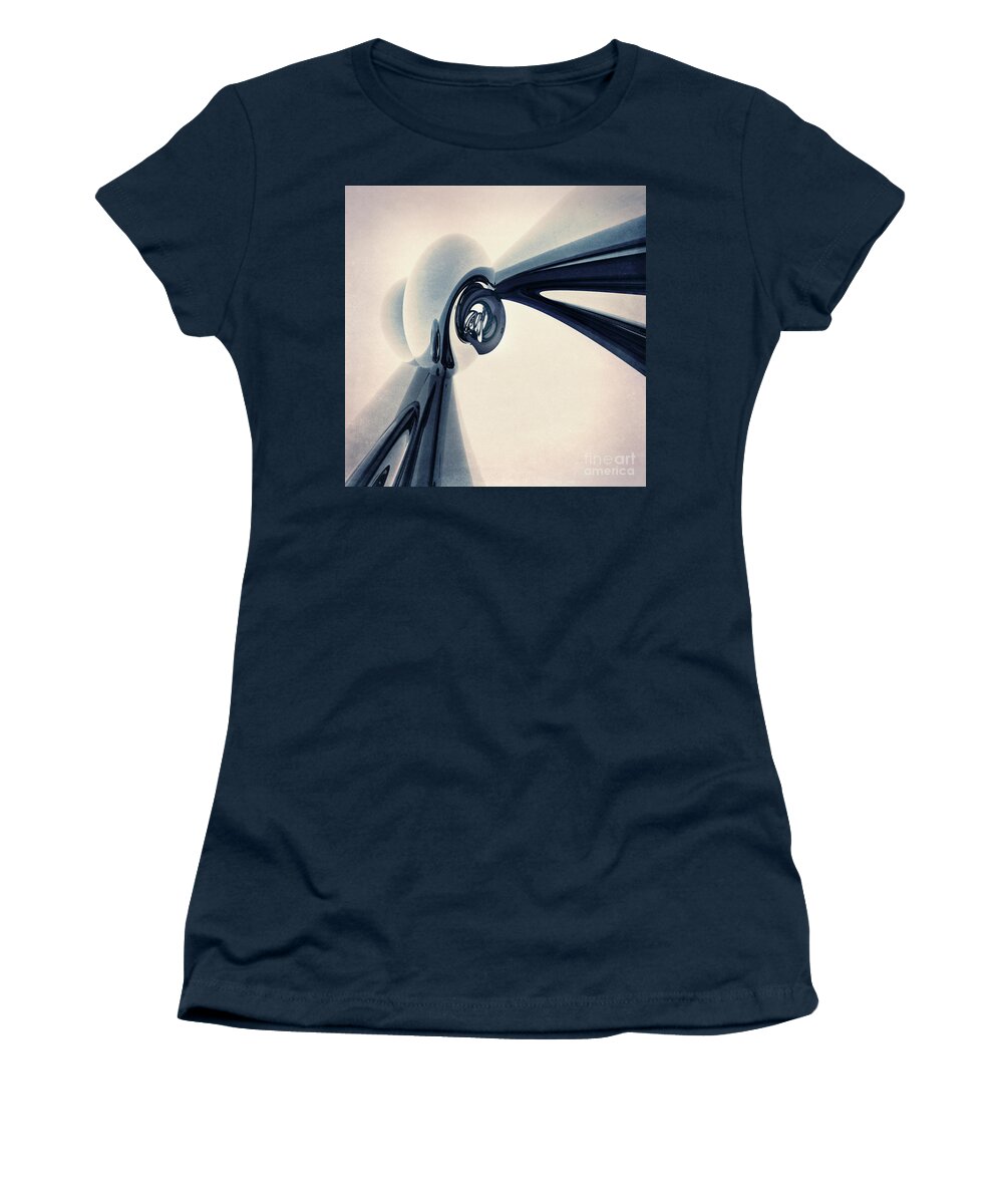 Abstract Women's T-Shirt featuring the digital art Another Abstract Form by Phil Perkins