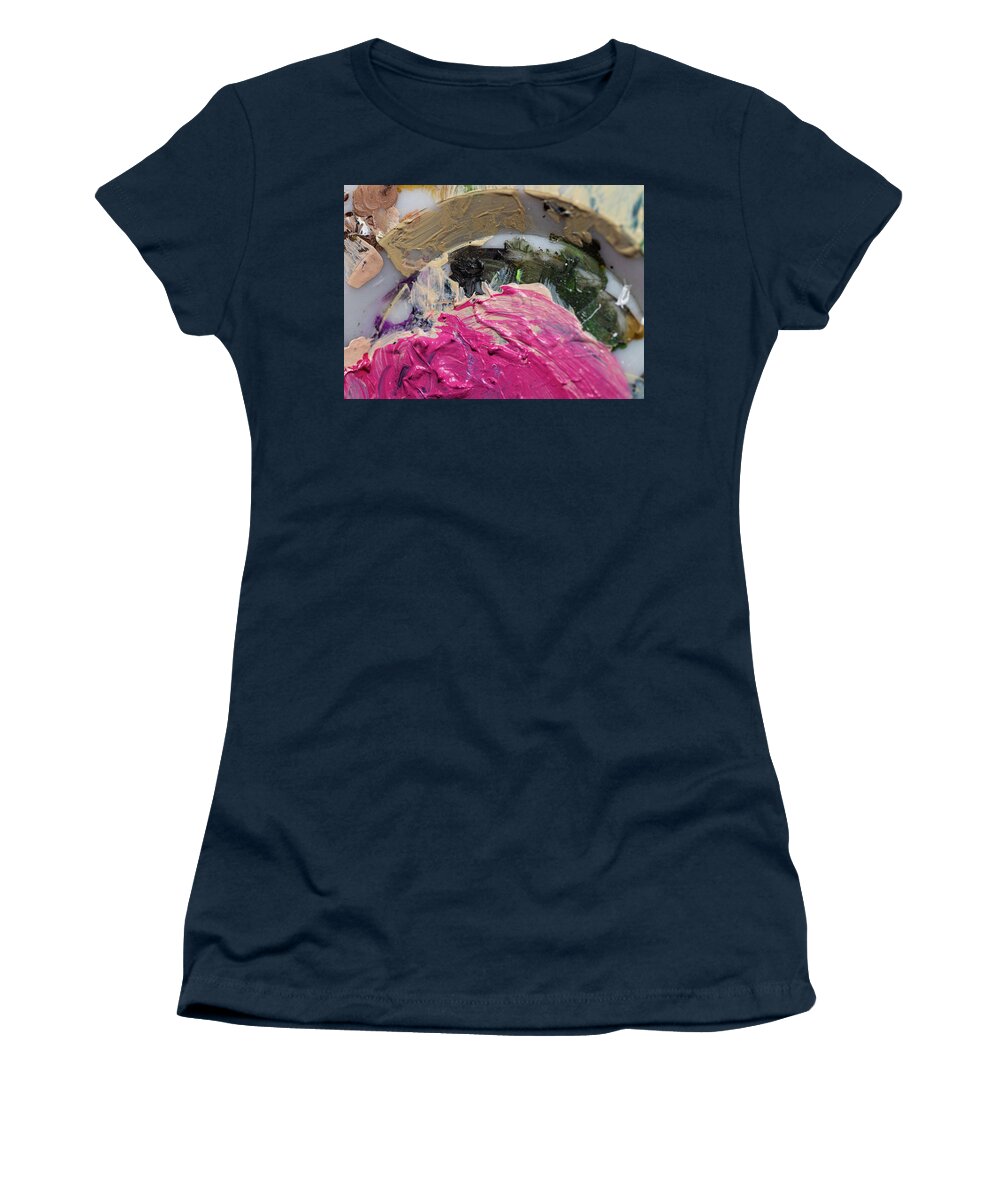 Art Women's T-Shirt featuring the photograph Art Palette 3 by Amelia Pearn