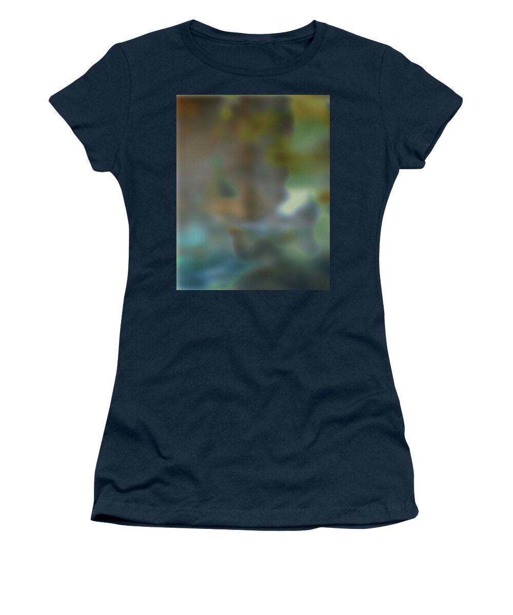 Blur Women's T-Shirt featuring the digital art Atmosphere 1 by Kaden Scott