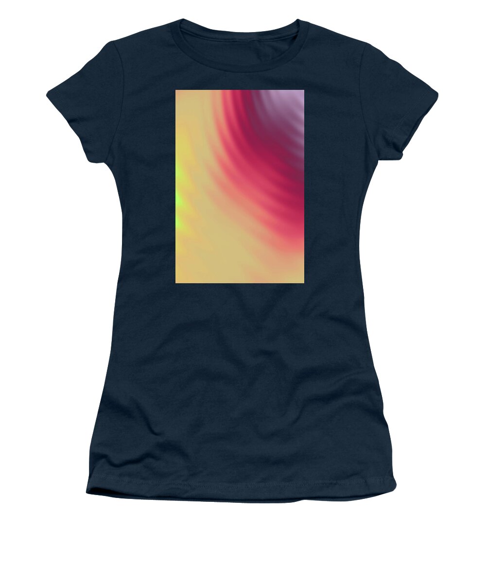 Fractals Women's T-Shirt featuring the digital art Blazing Sun by Vickie Fiveash