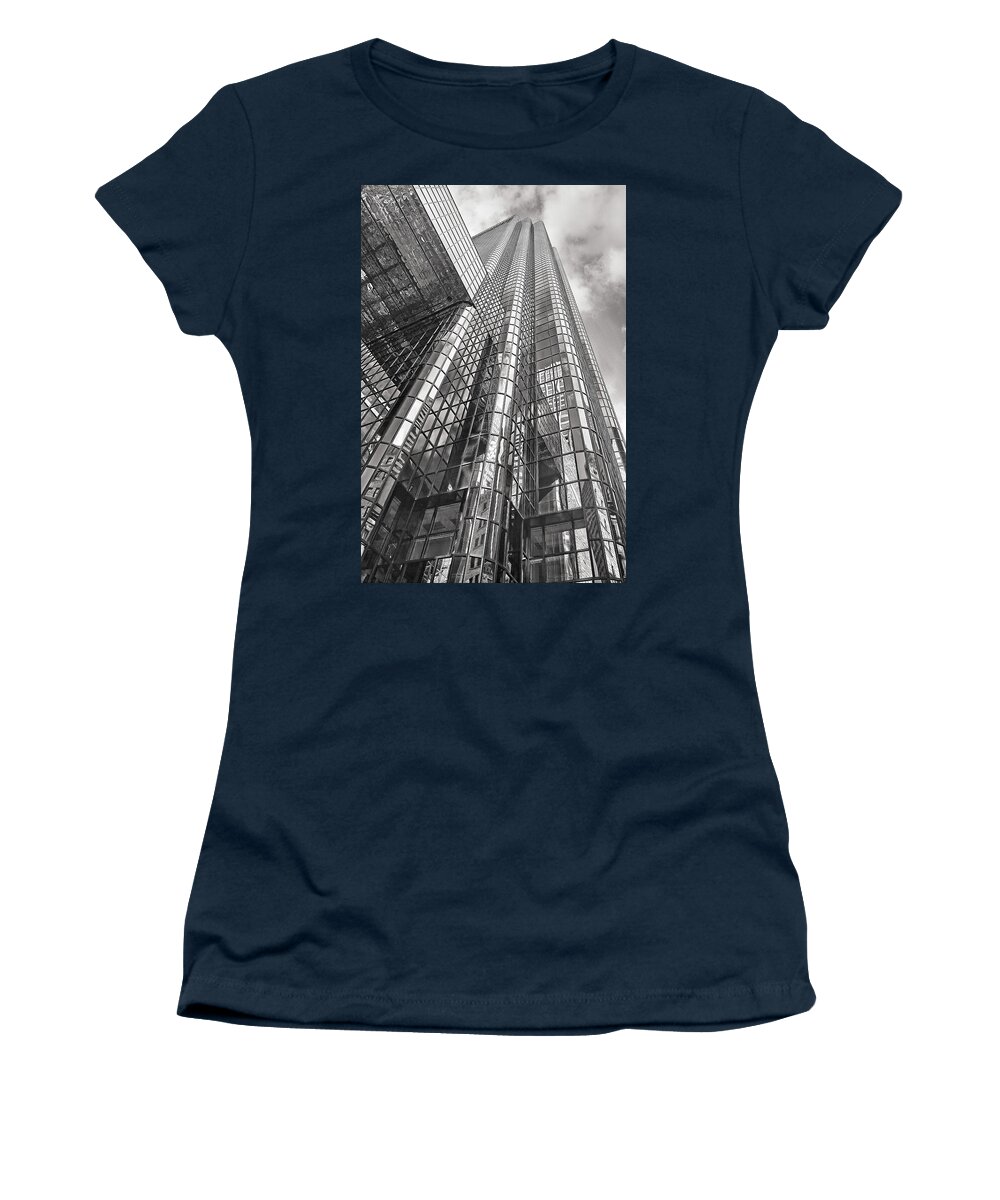 New England Women's T-Shirt featuring the photograph Boston Exchange Place by Marcia Colelli