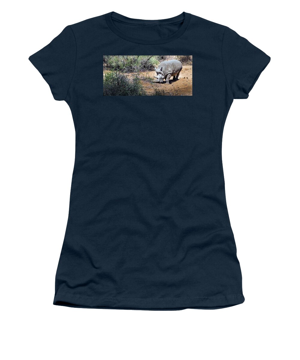 Wildlife Women's T-Shirt featuring the photograph Brave Warrior by Laura Putman