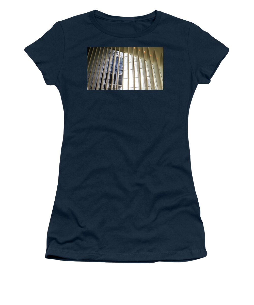 New York Women's T-Shirt featuring the photograph Calatrava by Alberto Zanoni