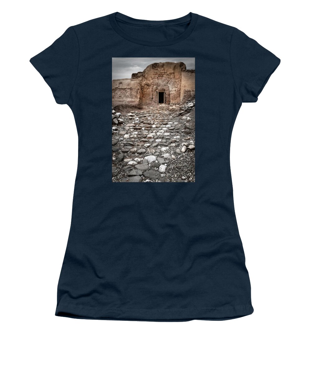 Israel Women's T-Shirt featuring the photograph Canaanite Gate by M Kathleen Warren