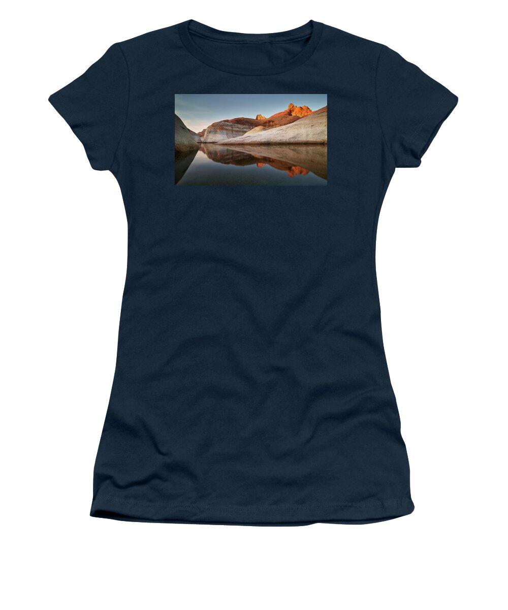 Cathedral Canyon Women's T-Shirt featuring the photograph Cathedral Canyon by Peter Boehringer
