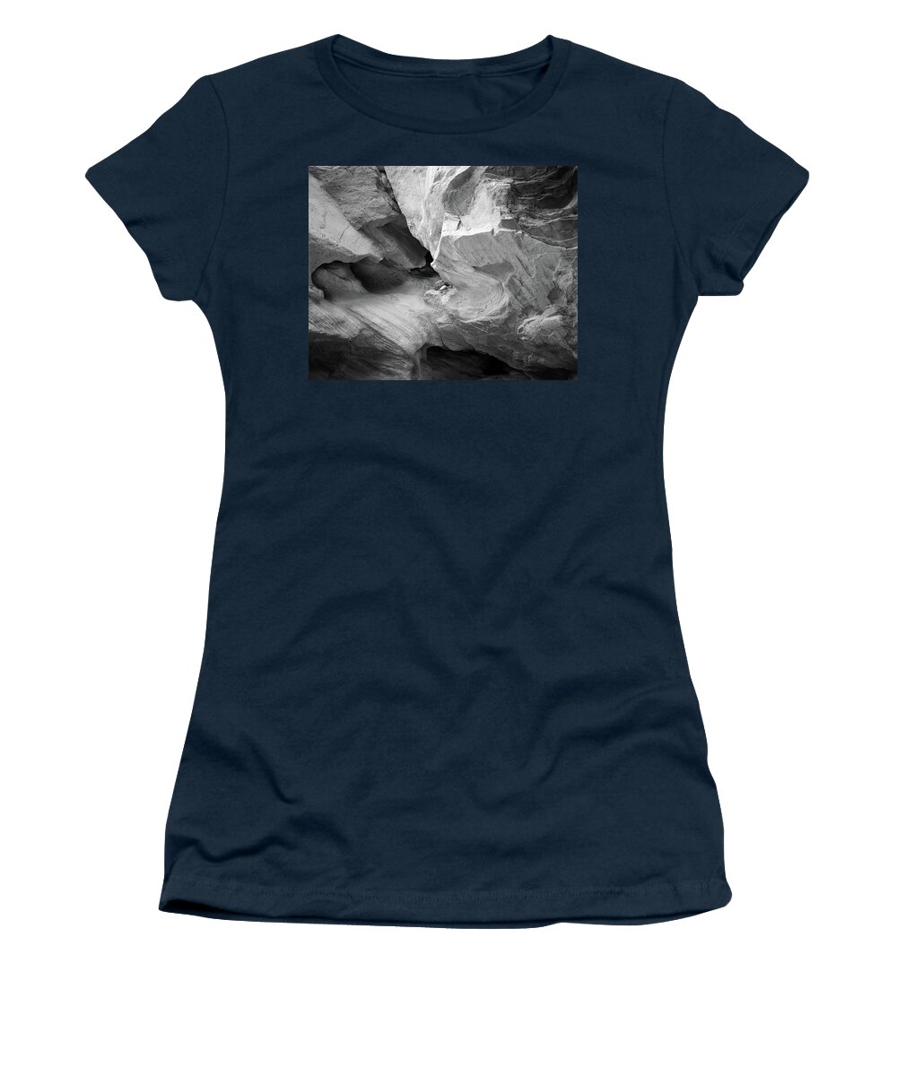 Cave Women's T-Shirt featuring the photograph Cave in Utah by Mike Bergen