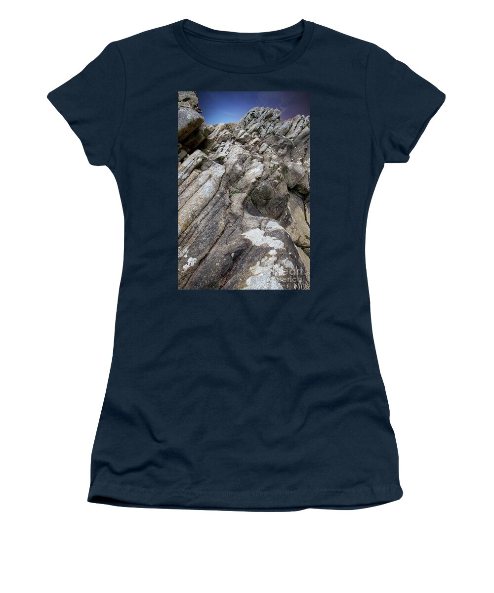 Stars Women's T-Shirt featuring the digital art Climbing to the Stars by Phil Perkins