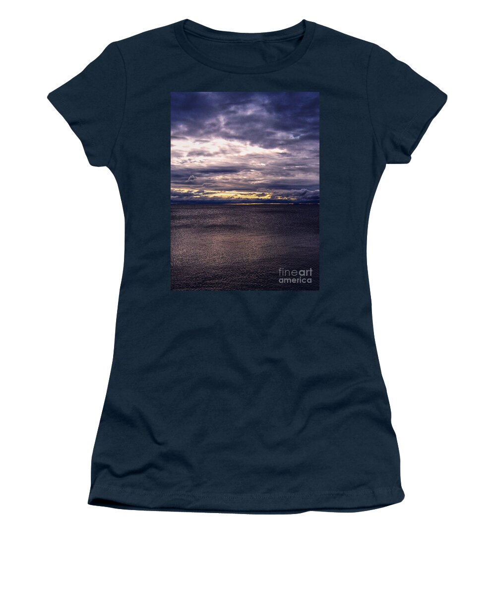 Michigan Women's T-Shirt featuring the photograph Cloud Cover by Phil Perkins