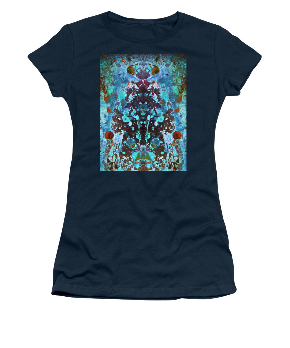 Digital Women's T-Shirt featuring the photograph Color Abstraction IV by David Gordon
