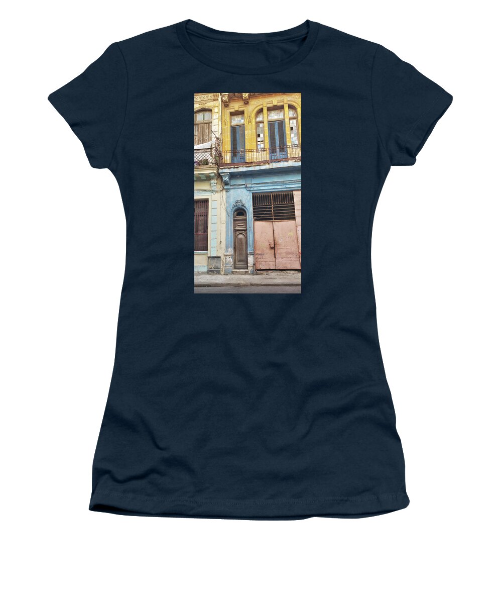Blue Women's T-Shirt featuring the photograph Colors by Elin Skov Vaeth