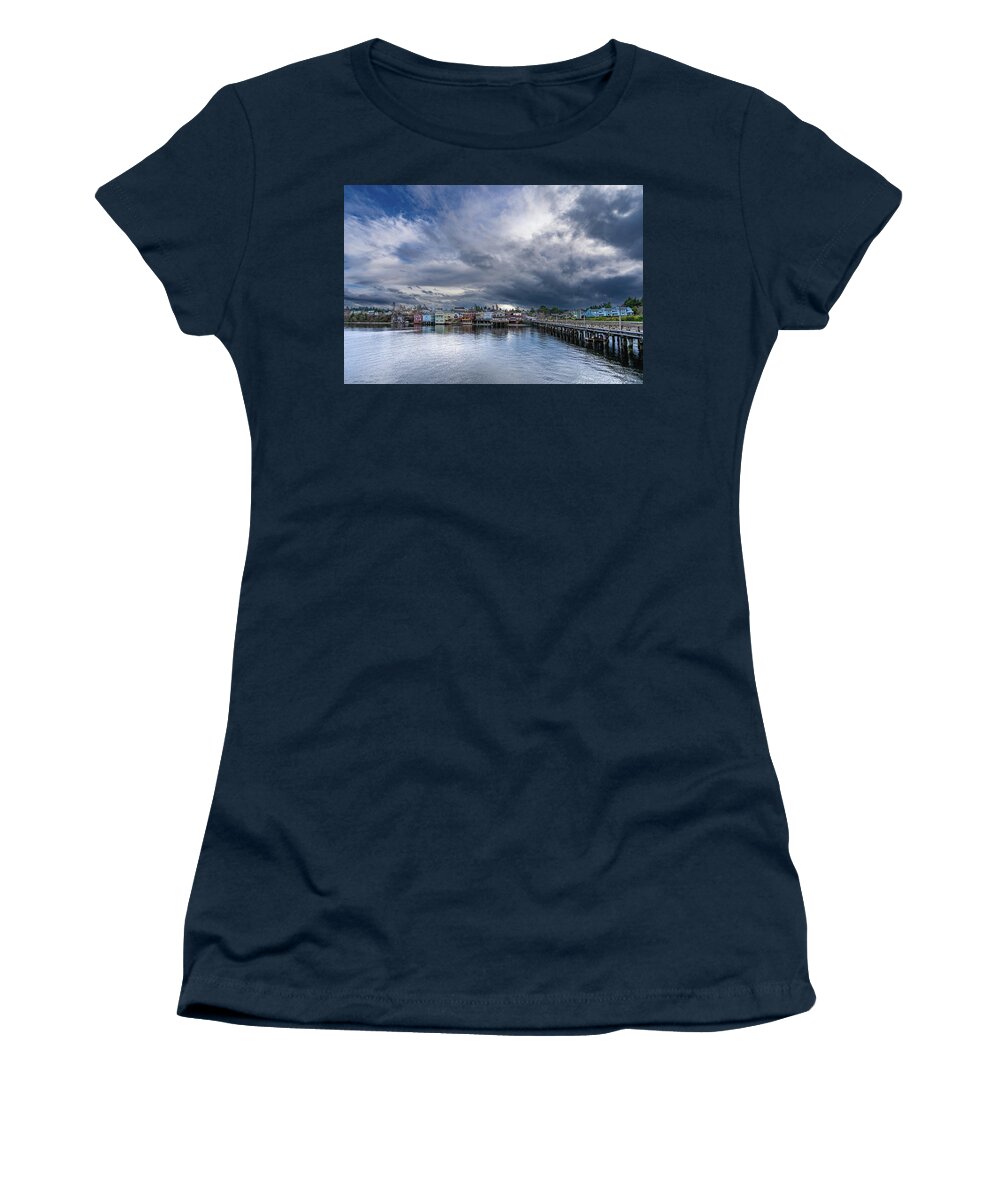 Coupeville Women's T-Shirt featuring the photograph Coupeville 1 by Gary Skiff