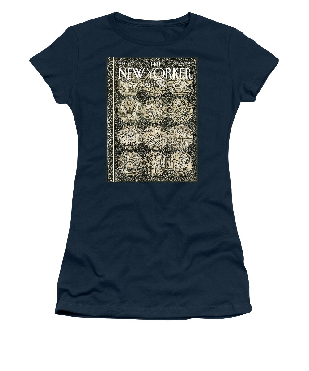 Imagination Women's T-Shirt featuring the painting Curiosities by Edward Steed