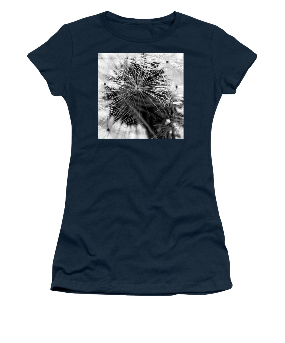 Plants Women's T-Shirt featuring the photograph Dandelions Clock by Louis Dallara