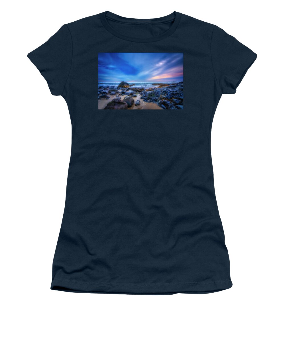 Sunrise Women's T-Shirt featuring the photograph Daybreak by Penny Polakoff
