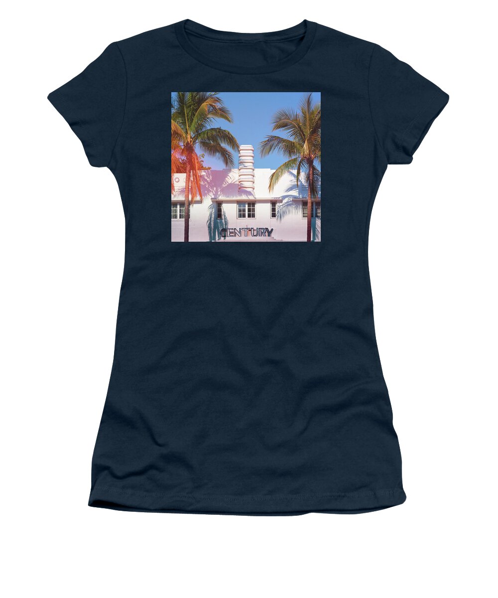 Miami Women's T-Shirt featuring the photograph Deco 11 by Ryan Weddle