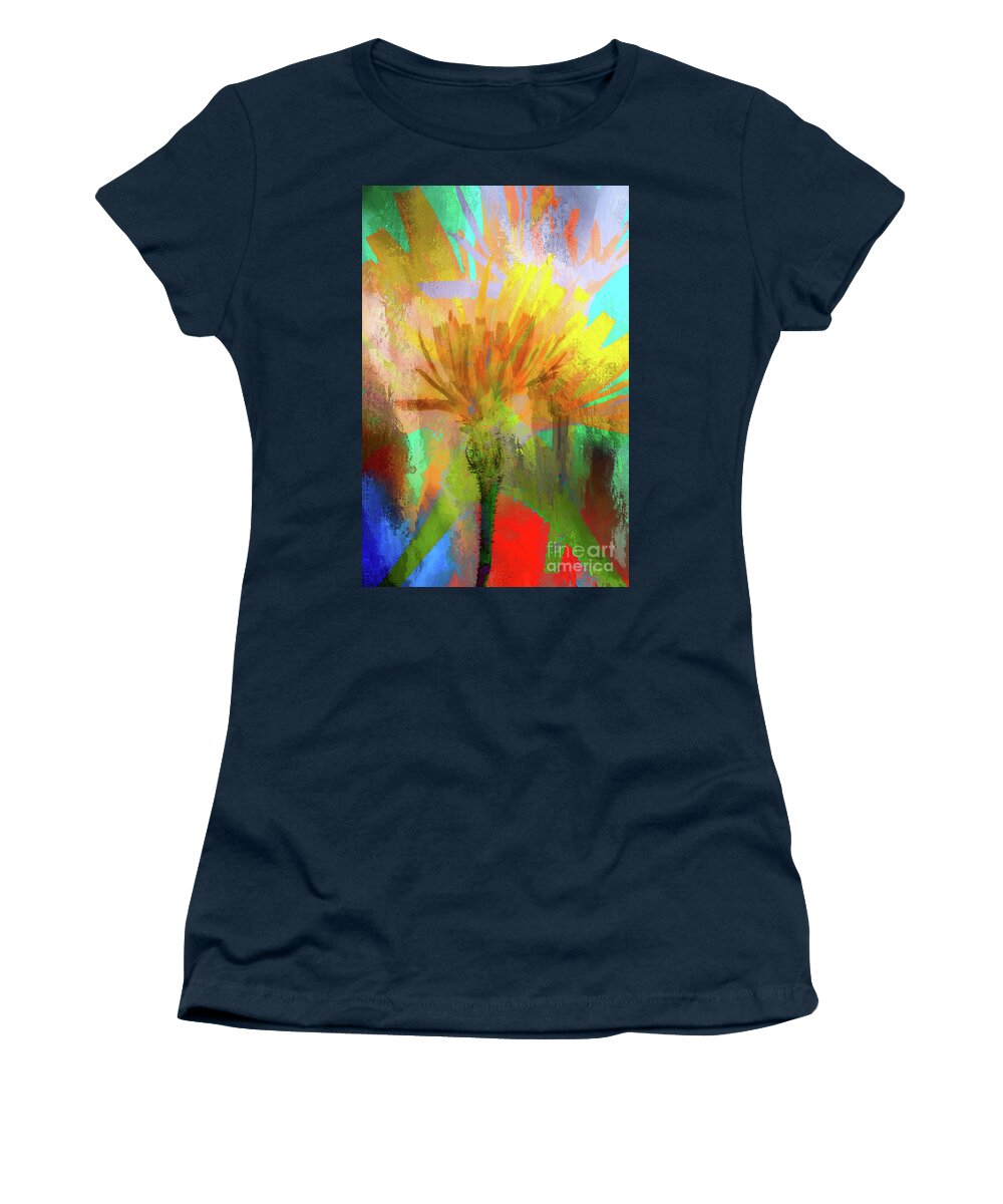 Floral Women's T-Shirt featuring the photograph Dents de Lion by Jack Torcello