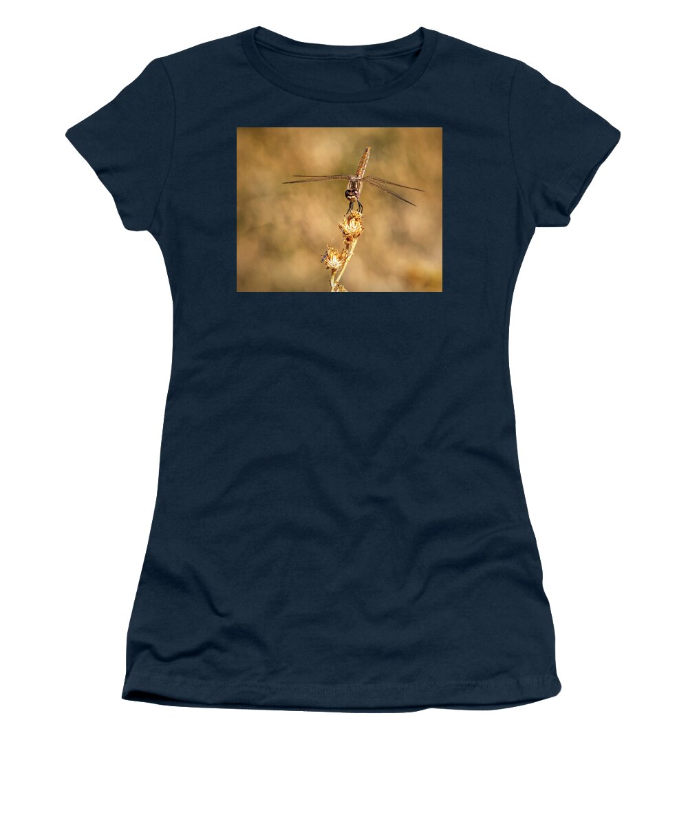 Dragonfly Women's T-Shirt featuring the photograph Dragonfly 2 by James Sage