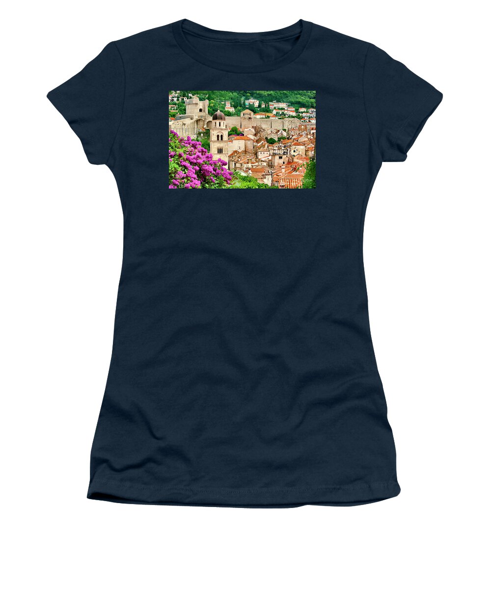 Dubrovnik Women's T-Shirt featuring the photograph Dubrovnik by GW Mireles