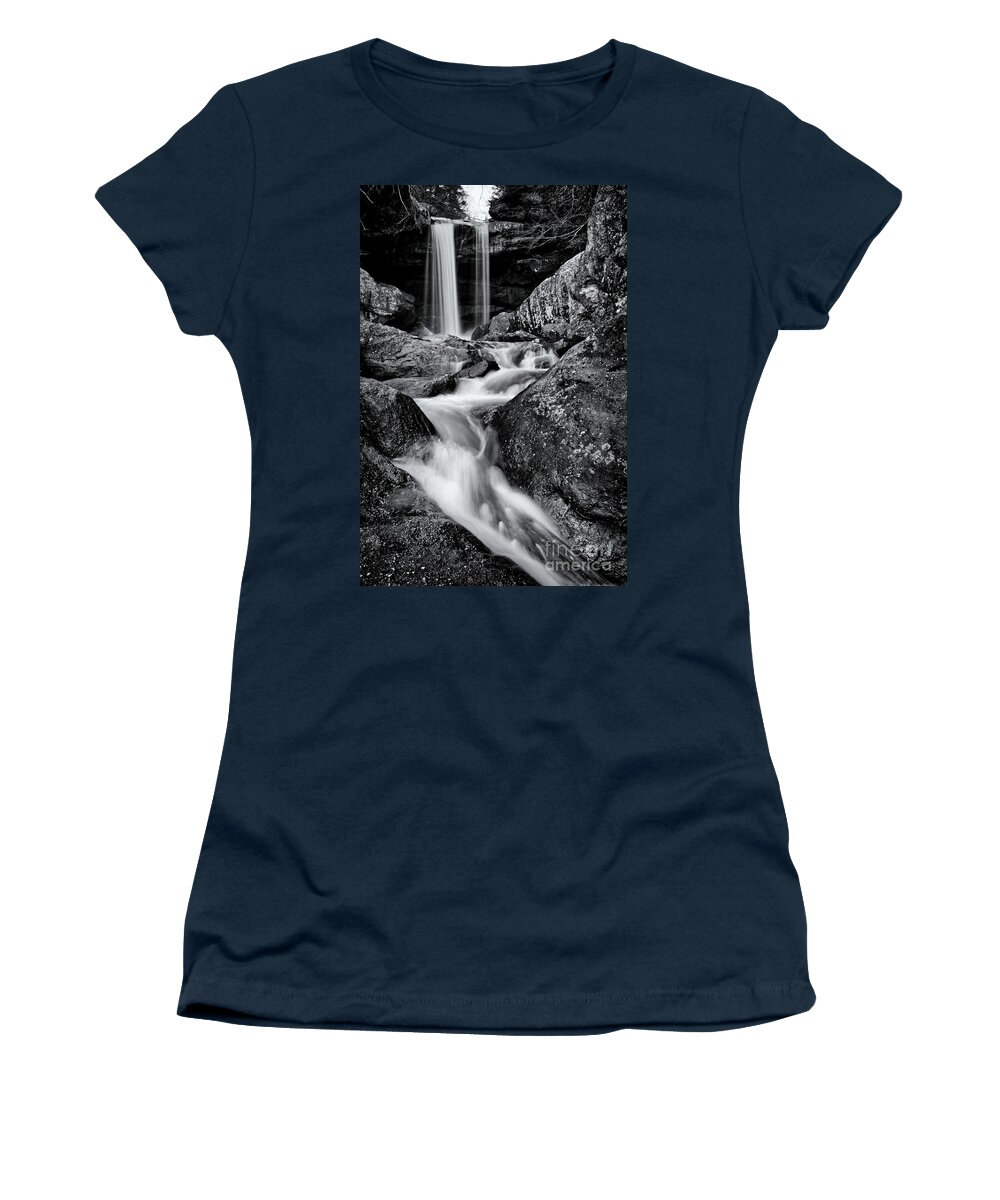 Eagle Falls Women's T-Shirt featuring the photograph Eagle Falls 35 by Phil Perkins
