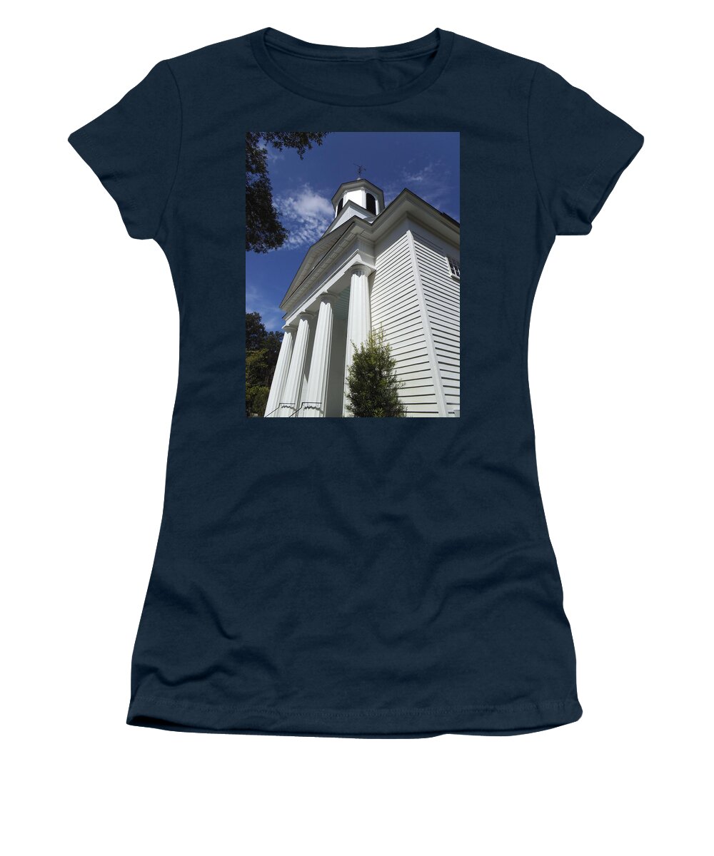  Women's T-Shirt featuring the photograph Edisto Church by Heather E Harman